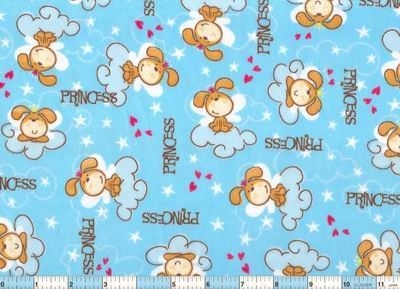 Princess Puppy Hearts Stars Knit 58"